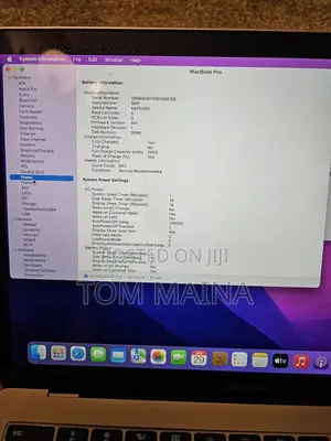 Laptop Apple MacBook Pro 8GB Intel Core i5 SSD 256GB