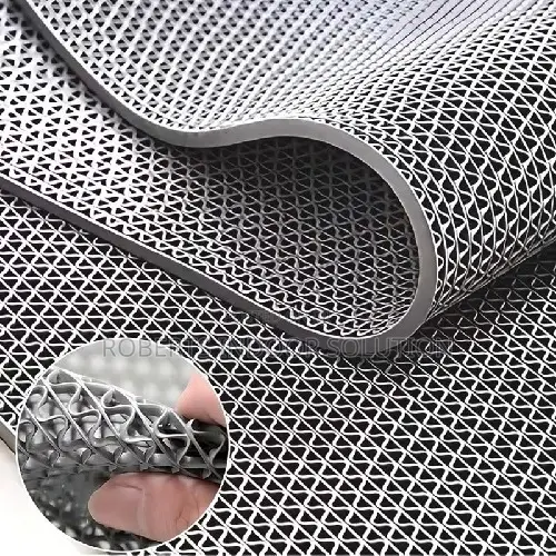S Mat -Waterproof PVC Construction That Resists Wear and Tear