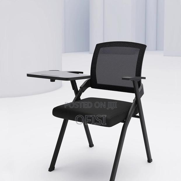 Office Chair; Foldable Training Table With Writing Pad - thumbnail 4