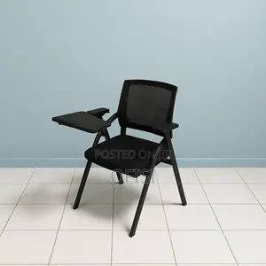 Office Chair; Foldable Training Table With Writing Pad