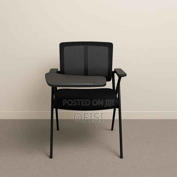 Office Chair; Foldable Training Table With Writing Pad - thumbnail 2