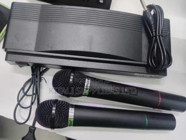 Omax Wireless Microphones (Dual Handheld Mics) - Brand New