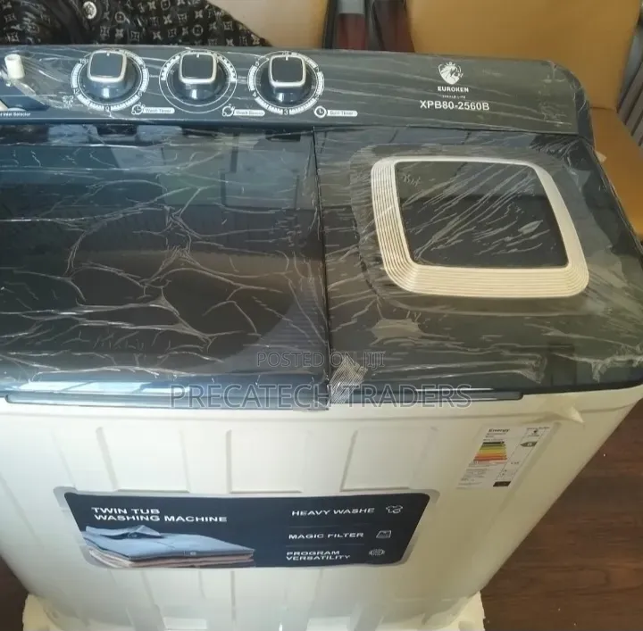 8KG Euroken Twin Tub Washing Machine
