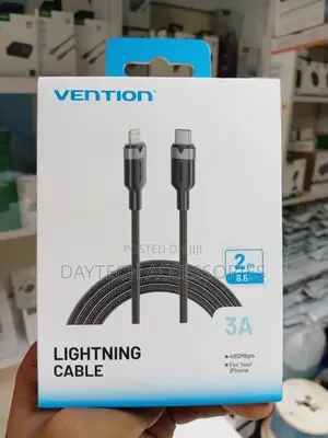 Vention USB-C to Lightning Fast-Charging Cable Box 2-Meter (6.6 Ft)