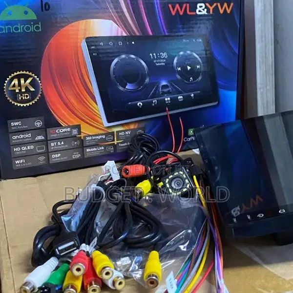 9-Inch Android Car Audio & VideoPlayerwith4GB RAM, 64GB ROM and Camera