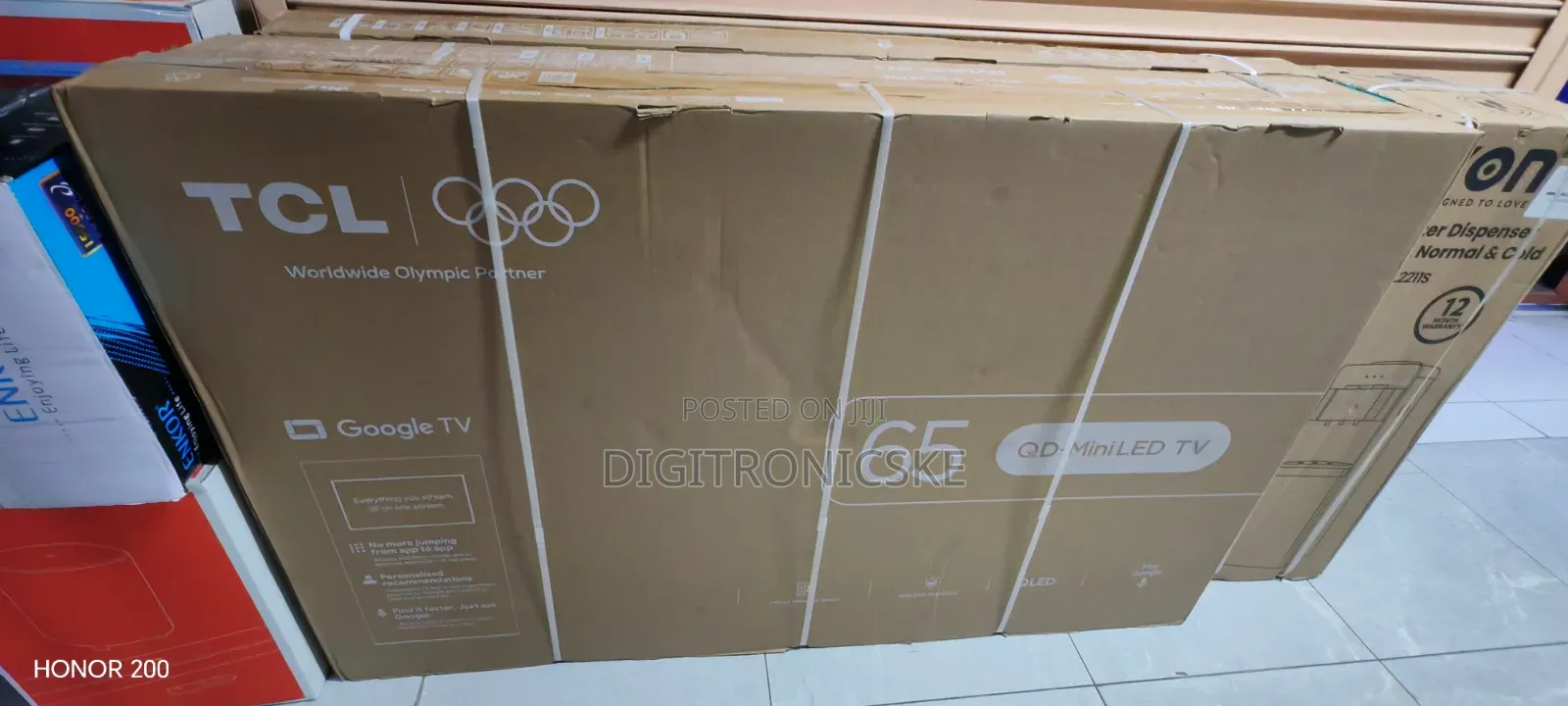 TCL 65" C6k Mini Led Good Le Frameless TV