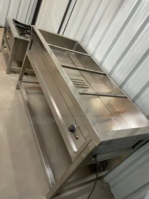 Stainless Steel 4 Inserts Food Display