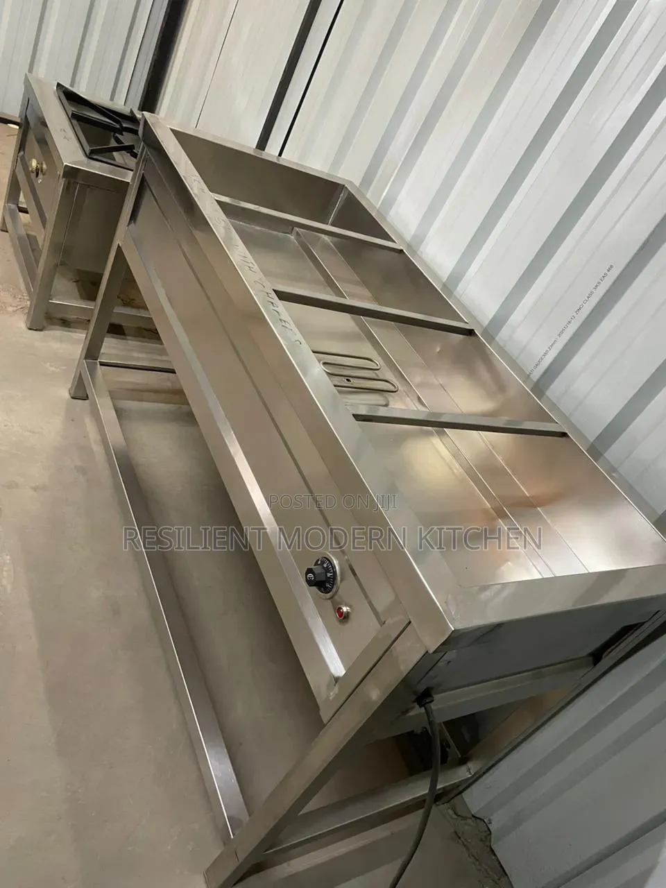Stainless Steel 4 Inserts Food Display