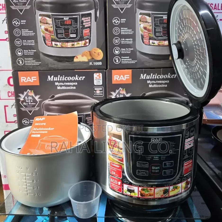 RAF 5L Rice Cooker | 900W Multi-Purpose Cooker