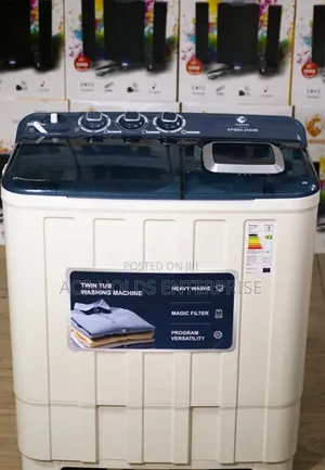 New 8kg Euroken Twin Tub Washing Machine