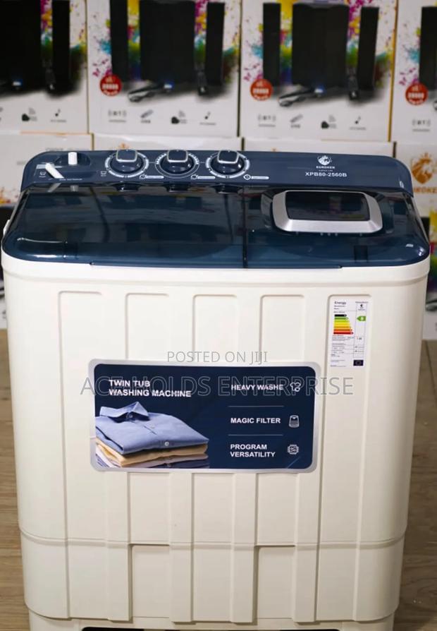 New 8kg Euroken Twin Tub Washing Machine