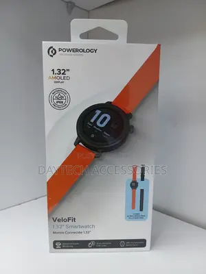 The Powerology VeloFit 1.32" Smartwatch.