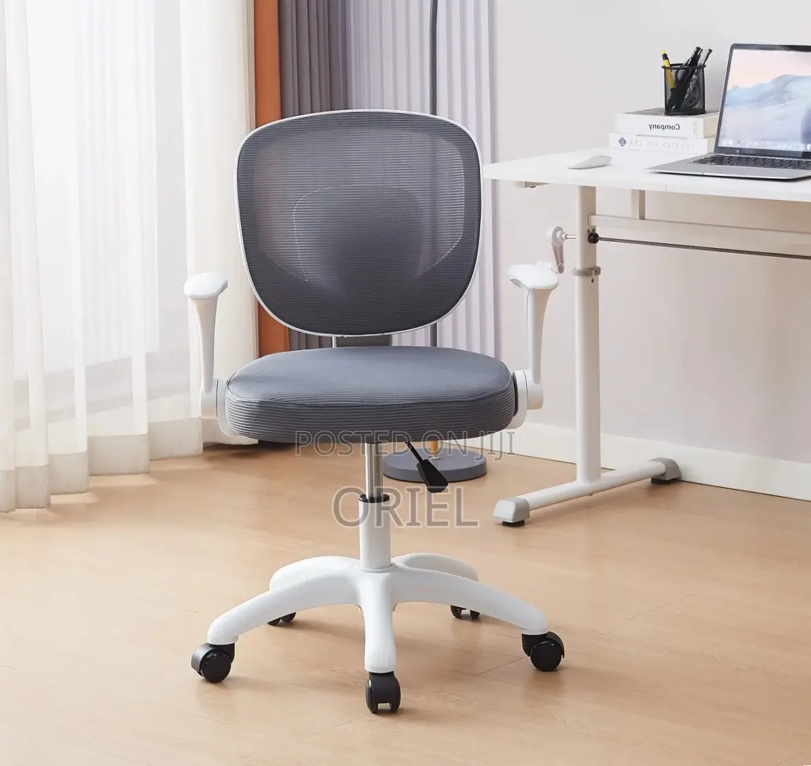 Office Chair : Adjustable Chair With Ergonomic Backrest