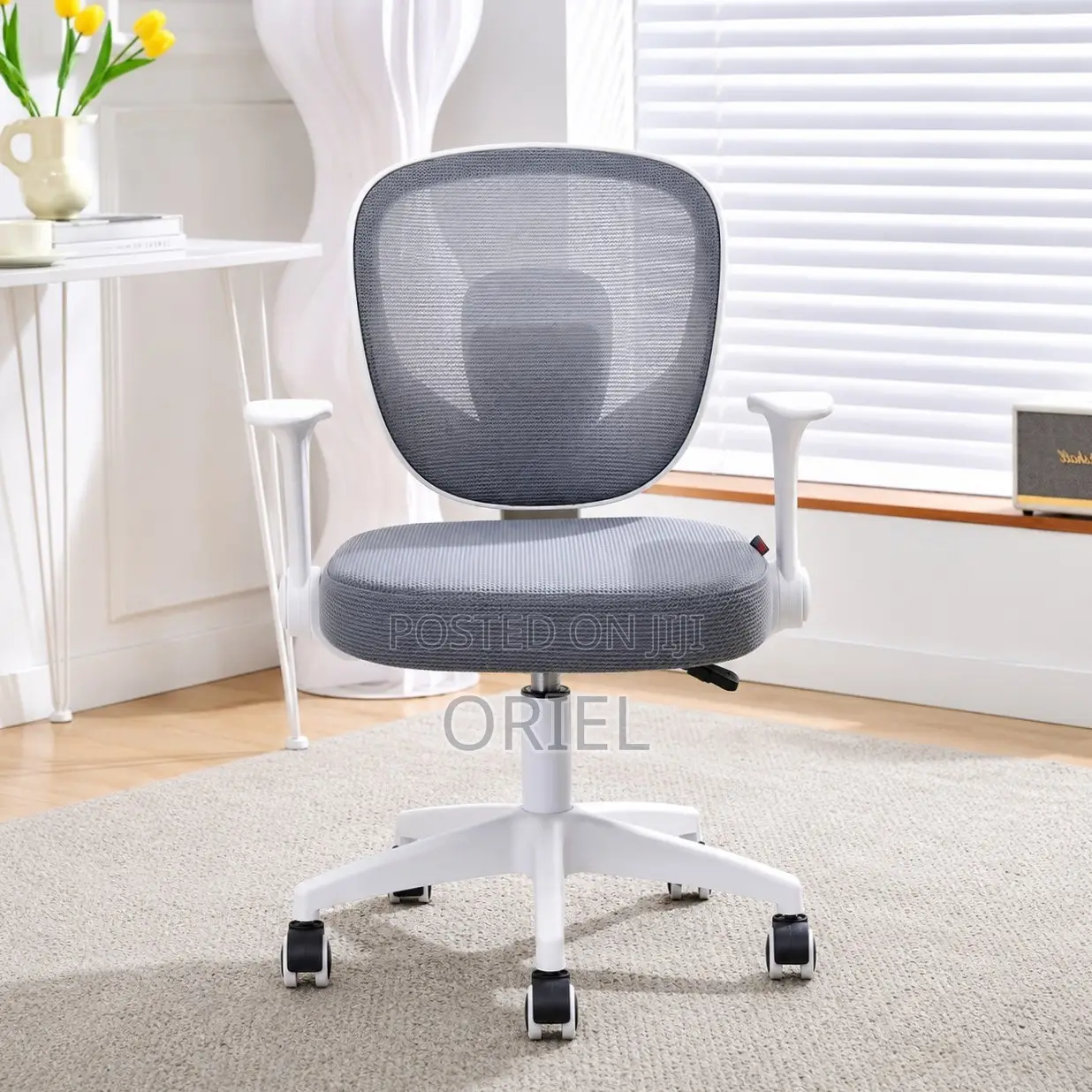 Office Chair : Adjustable Chair With Ergonomic Backrest