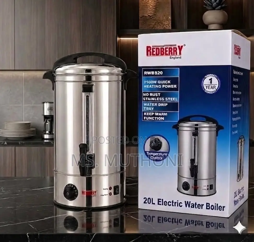 ☕Redberry 20-Litre Electric Hot Water Urn With Keep Warm Function