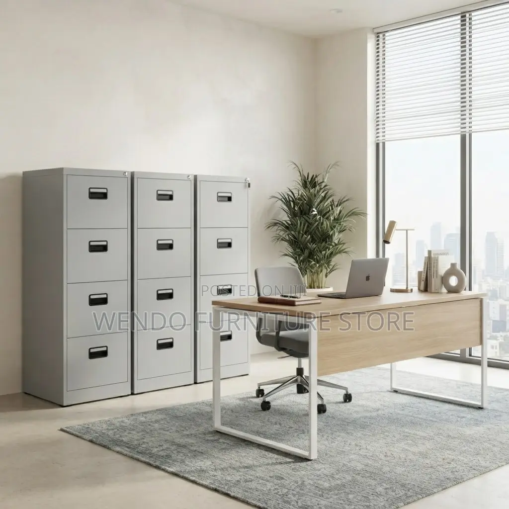 Office Cabinet; Lockable Stainless Home Office Files Cabinet
