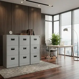 Office Cabinet; Lockable Stainless Home Office Files Cabinet
