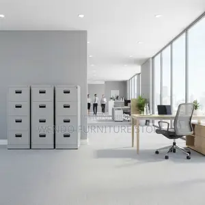 Office Cabinet; Lockable Stainless Home Office Files Cabinet