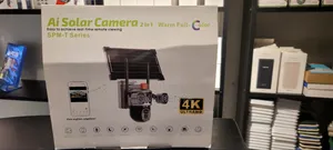 Smart AI 4K Solar CCTV Camera – Remote Viewing