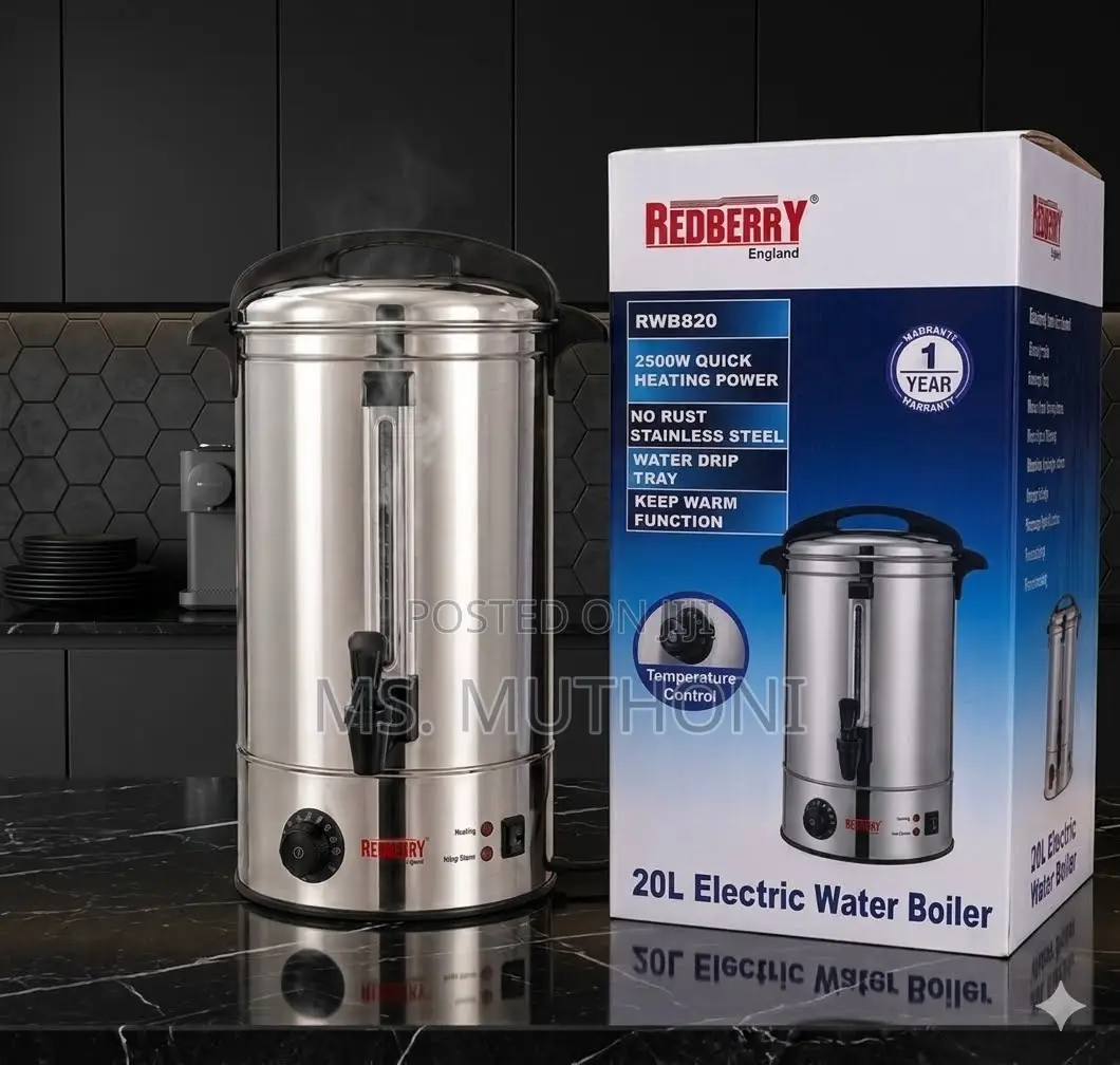 Redberry 20L Electric Water Boiler (RWB820