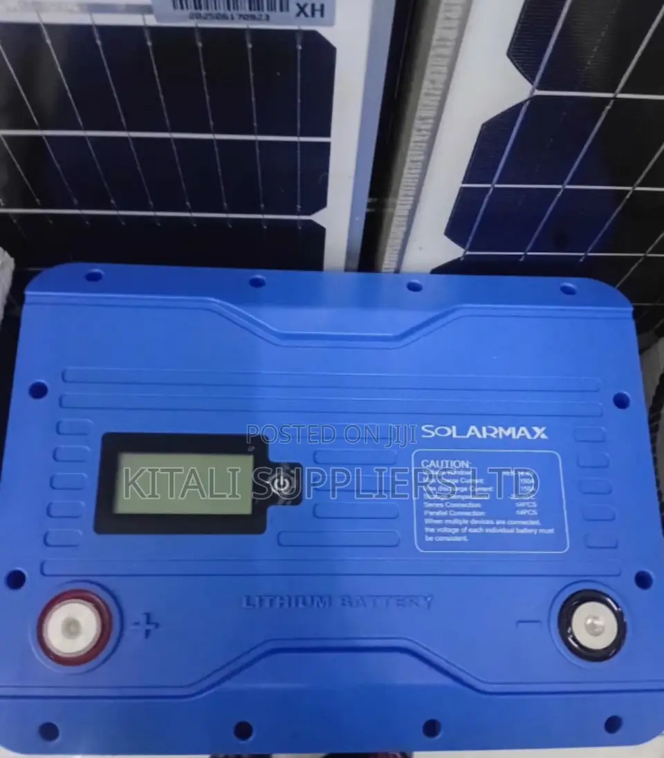 Solarmax 200Ah Lithium Solar Battery (12.8V Deep Cycle)