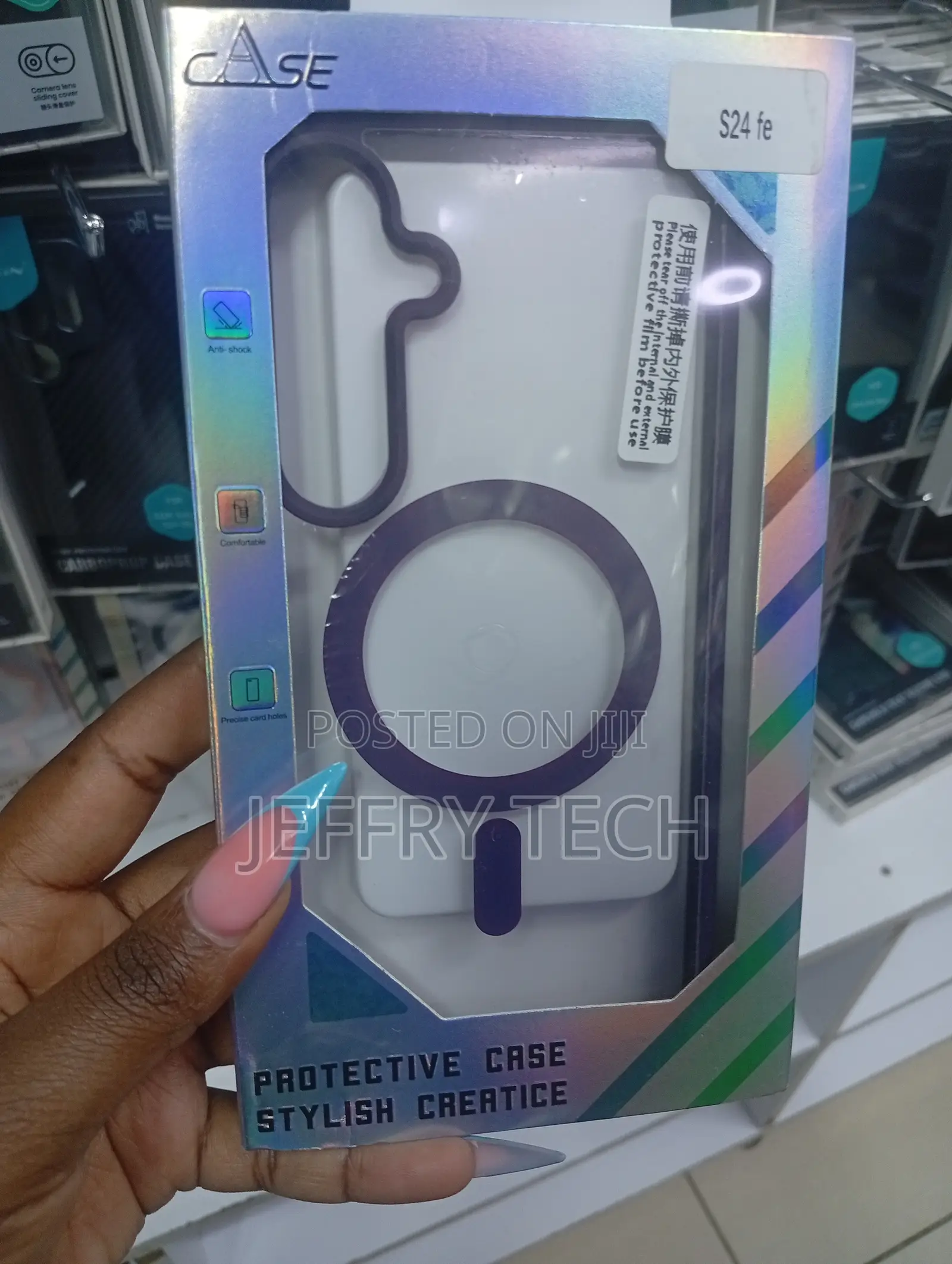 MagSafe-compatible Protective Case for the Samsung Galaxy S24 FE