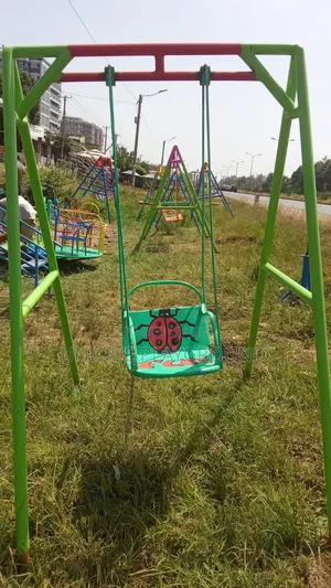 Outdoors Kids Swing and Slides