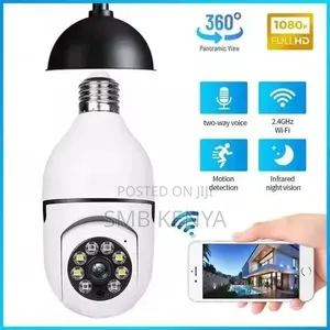 CALUS E27 Pro 360° Smart WiFi CCTV Camera