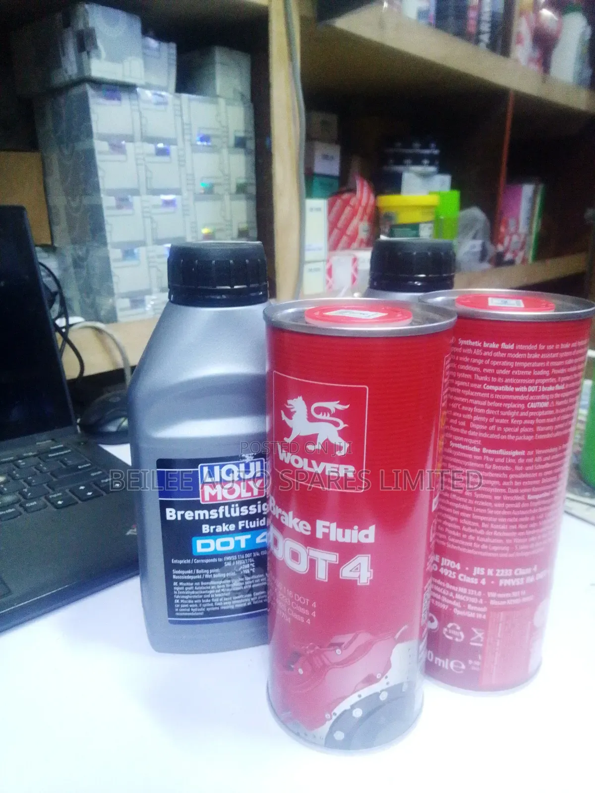 Wolver Brake Fluid Dot 4
