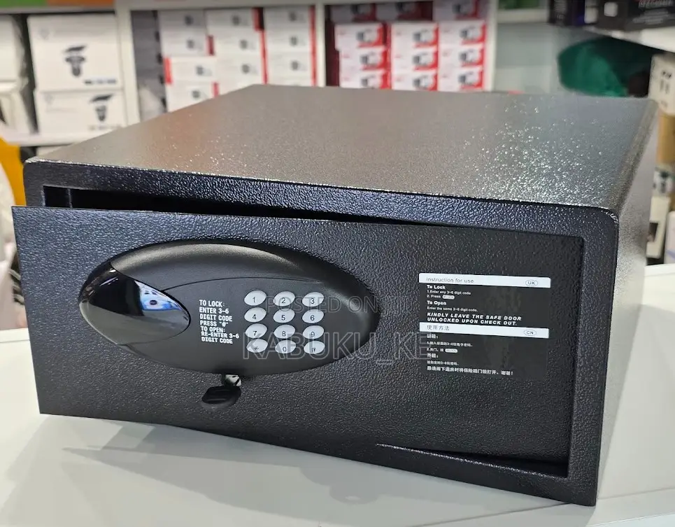 AL002-200 Digital Hotel Safe Box – Anti-Theft, Lock Security Safe