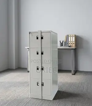 Office Cabinet : 4-Drawer Document Cabinet With Bar