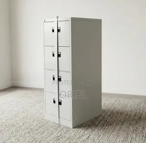 Office Cabinet : 4-Drawer Document Cabinet With Bar