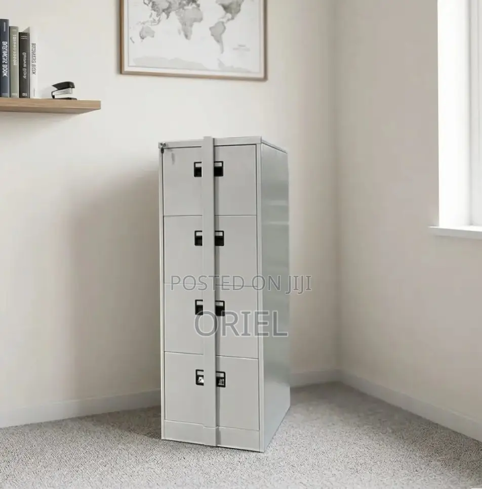 Office Cabinet : 4-Drawer Document Cabinet With Bar