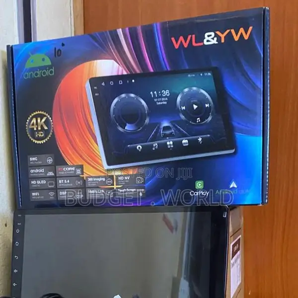 Smart 9-Inch Android Car Display 4GB + 64GB Multimedia Player & Camera