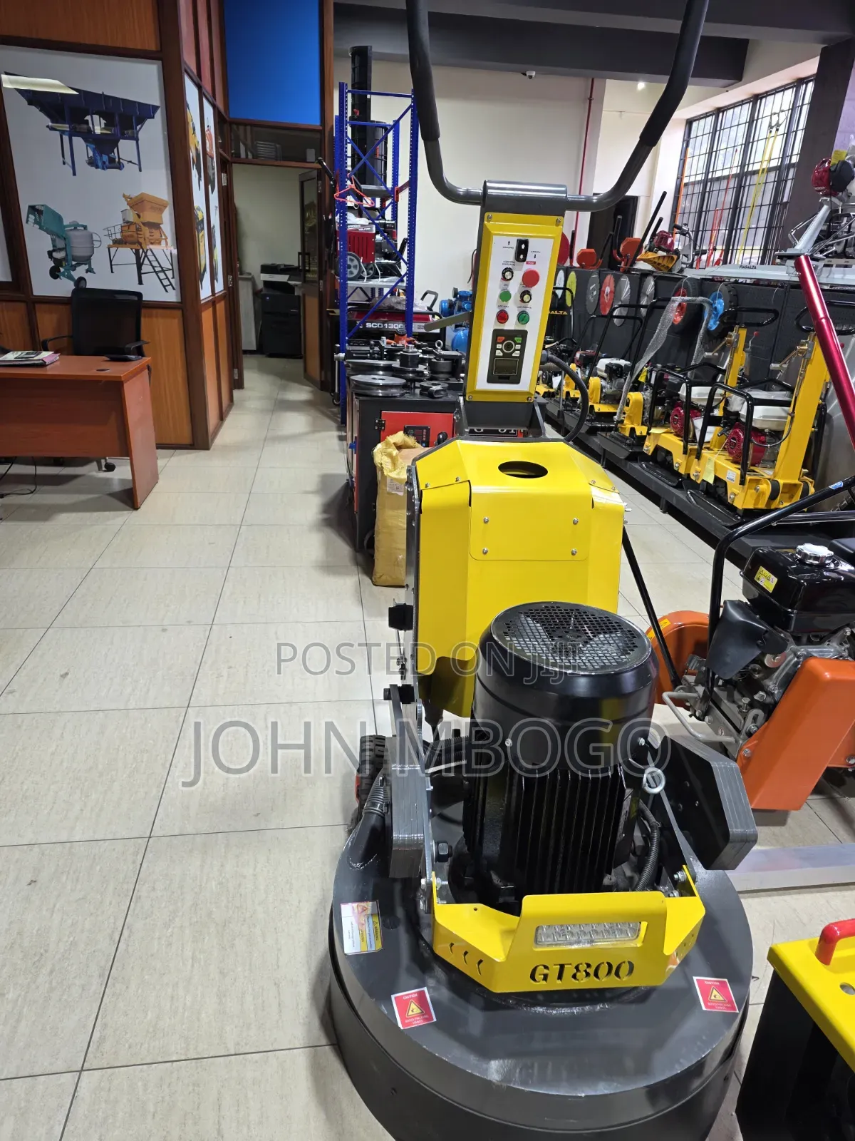 Industrial Floor Grinder- GT 800