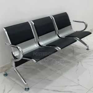 3-Way Link Chair, Padded Waiting Bench