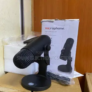 Table-Friendly Design Professional Desktop Mic With Noise Reduction
