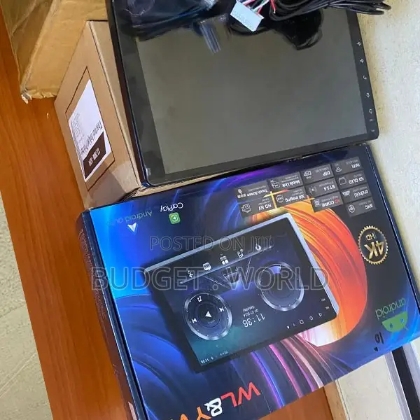 9-Inch Android Digital Car Stereo –4GB RAM, 64GB ROM & Camera Included