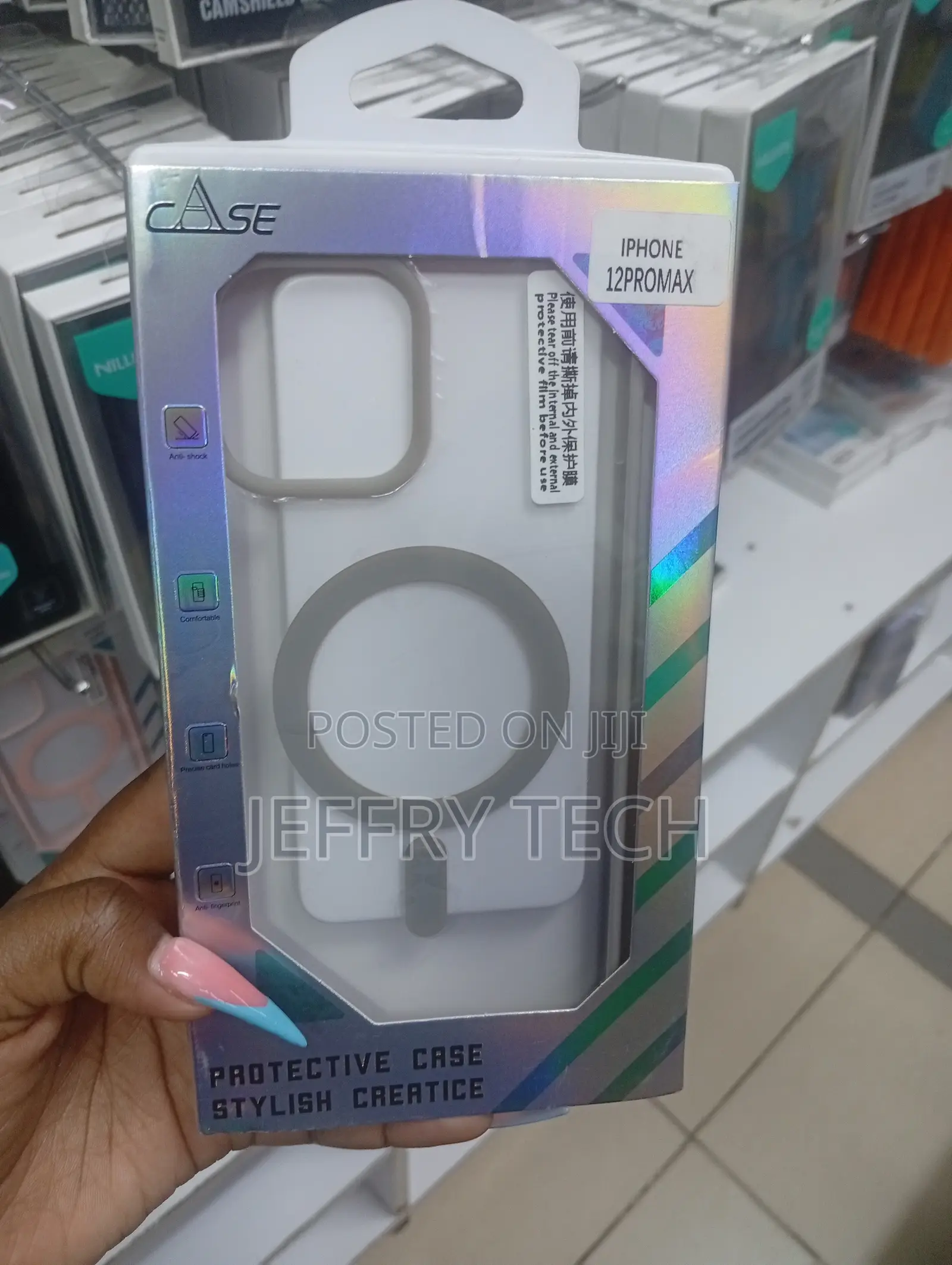 Protective Magnetic Phone Case for the iPhone 12 Pro Max,