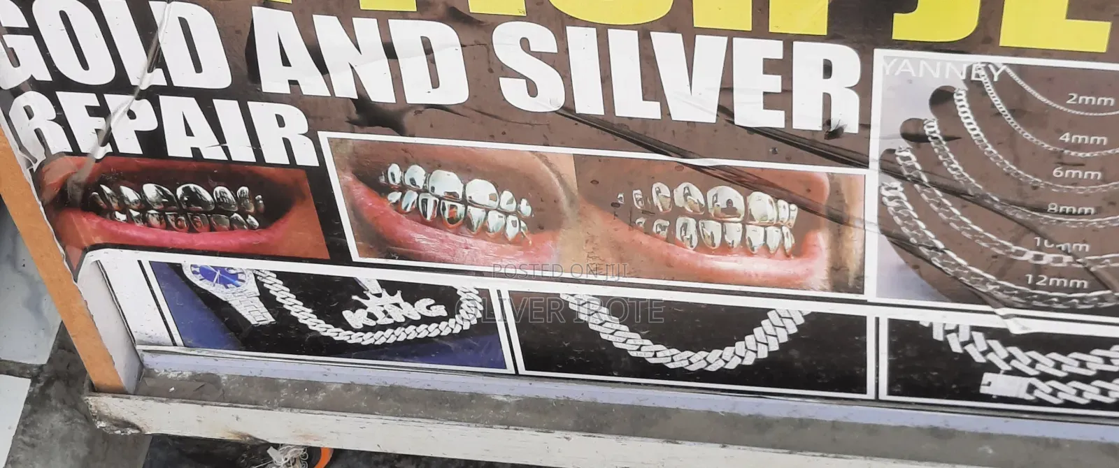 Silver Jewelleries, Necklace Chains and Earrings