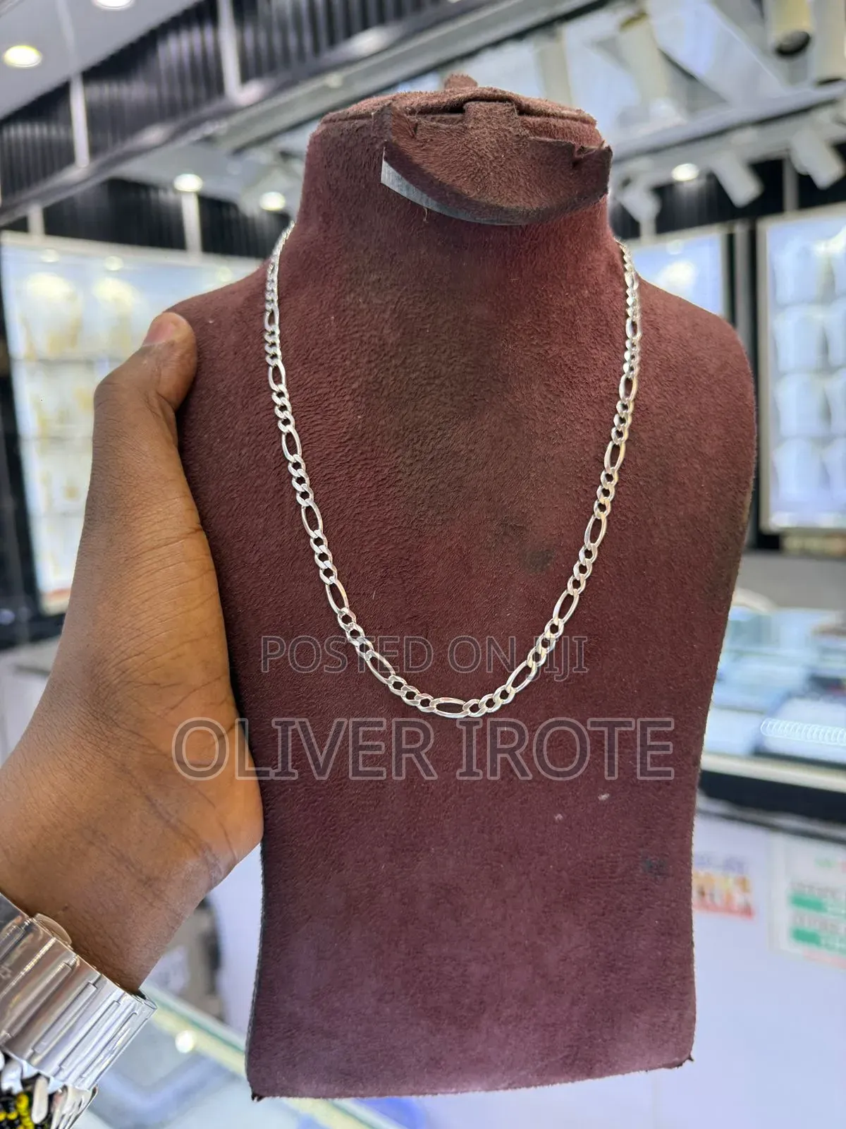 Silver Jewelleries, Necklace Chains and Earrings
