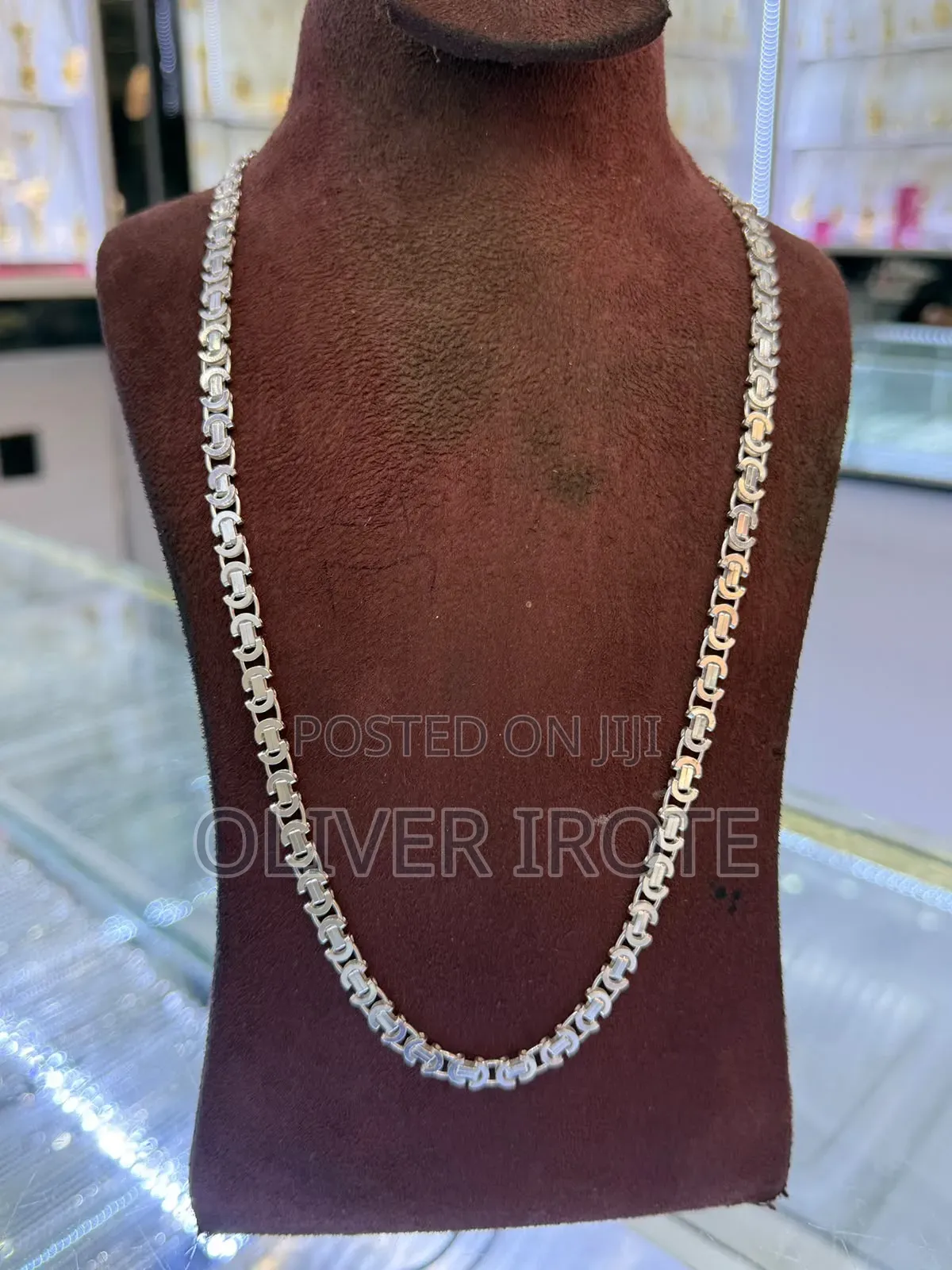 Silver Jewelleries, Necklace Chains and Earrings