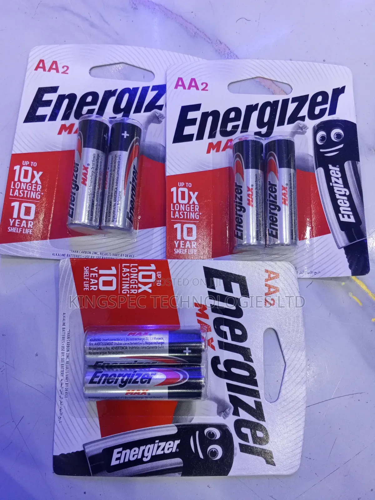 Energizer Batteries AA2