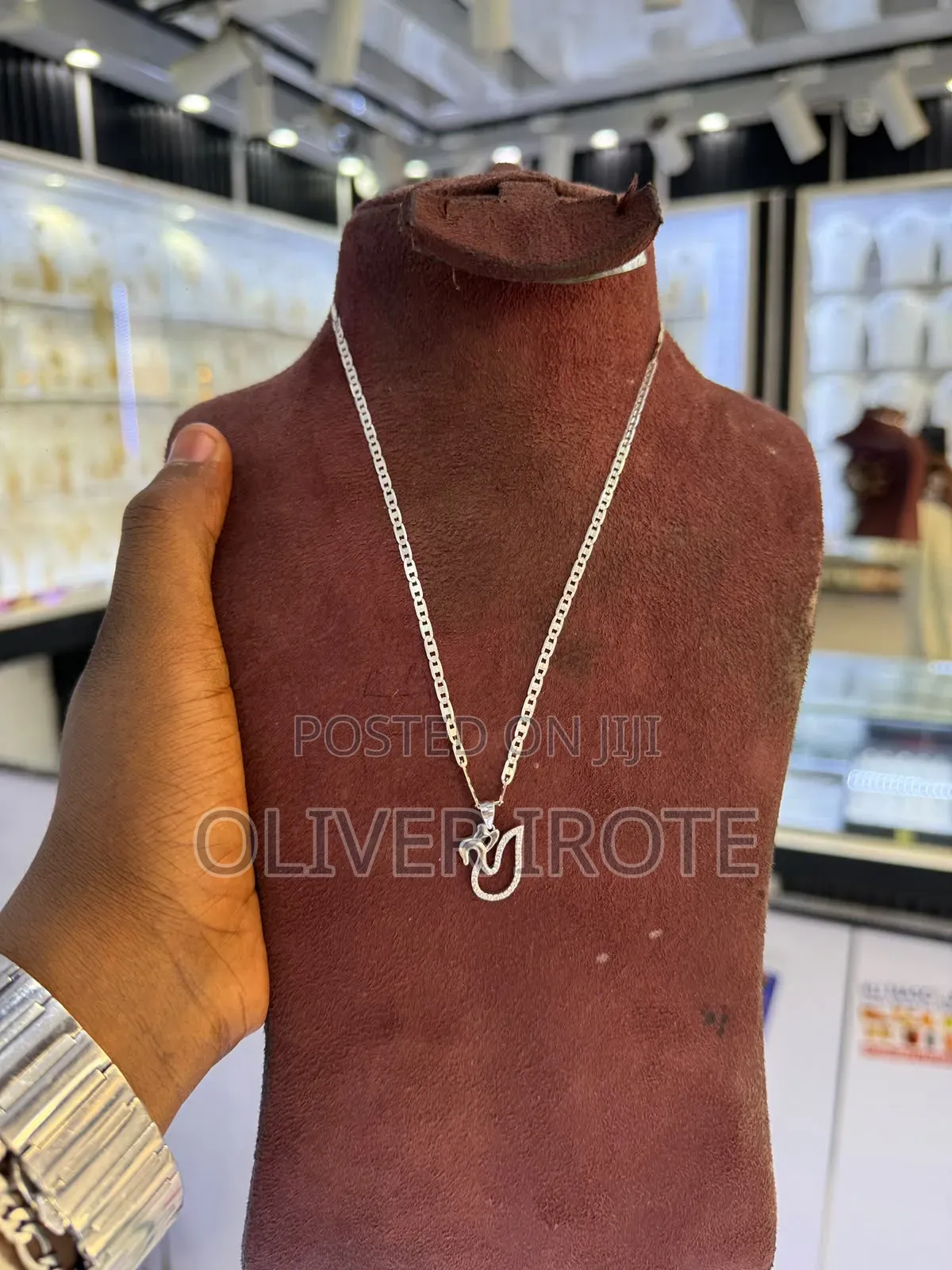 Silver Jewelleries, Necklace Chains and Earrings