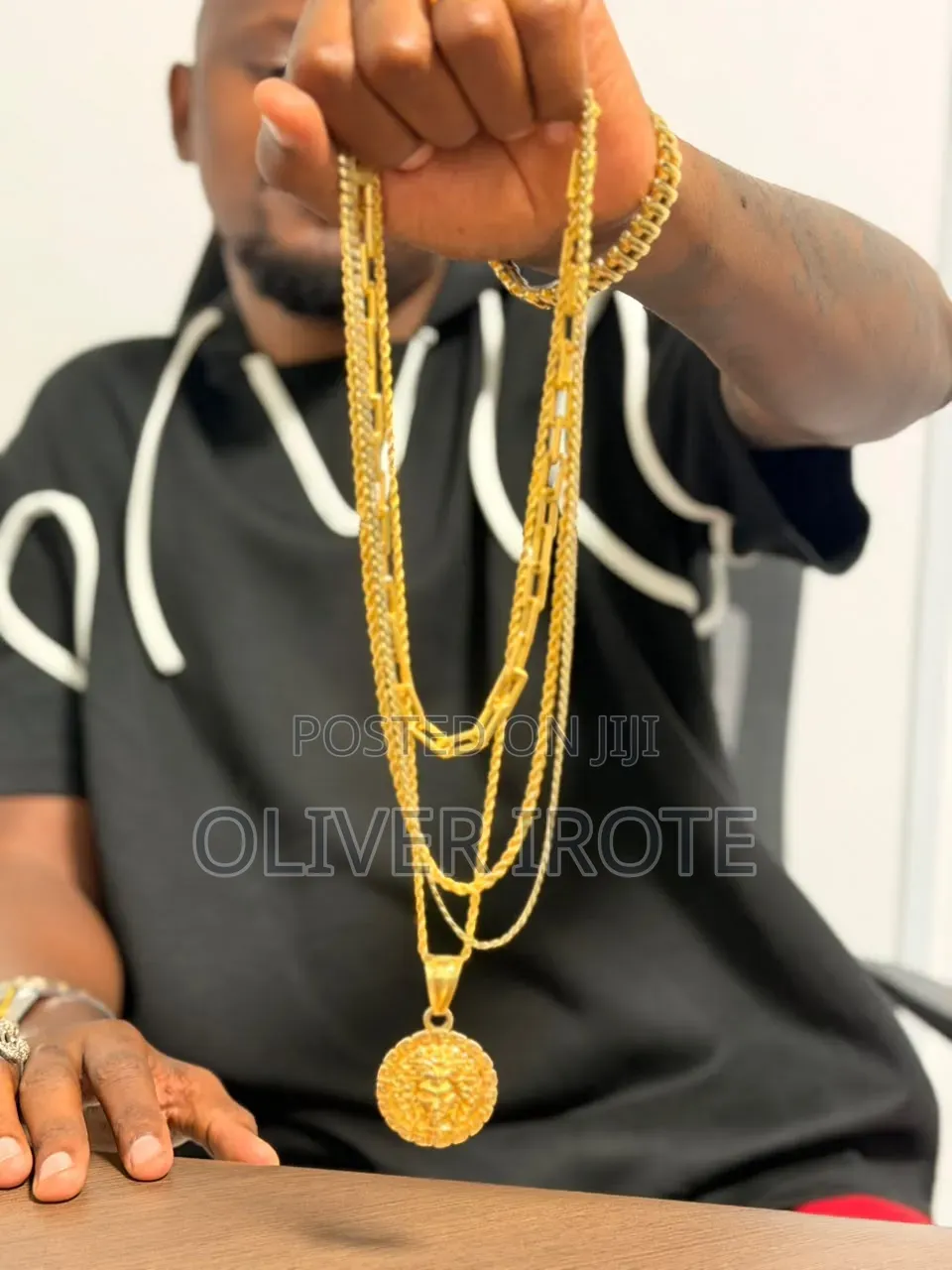 Silver Jewelleries, Necklace Chains and Earrings