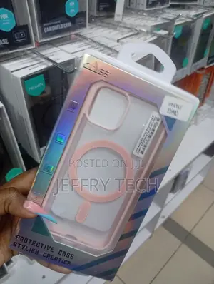 Pink Magnetic Phone Case Packaged in a Box for the iPhone 11 Pro