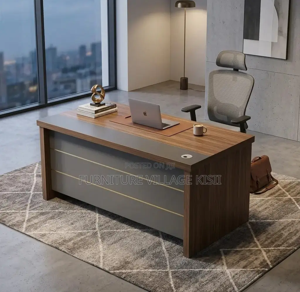 Office Desk; 1.6M Executive Office Desk.