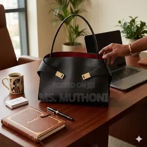 Large Size Quality Red Bottom Tote Bag (Fits Laptop )
