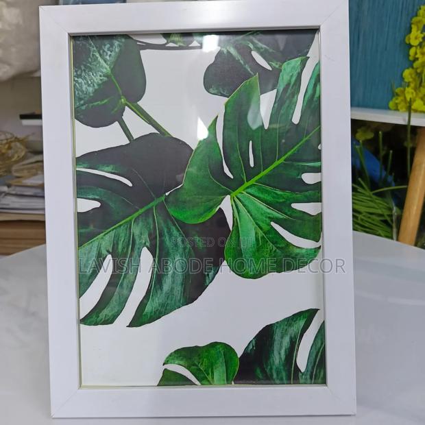 Glass Framed Wall Art A4 – Elegant Decorative Wall Art
