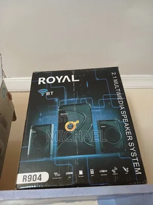 Royal 2.1 Multimedia Speaker System With Subwoofer